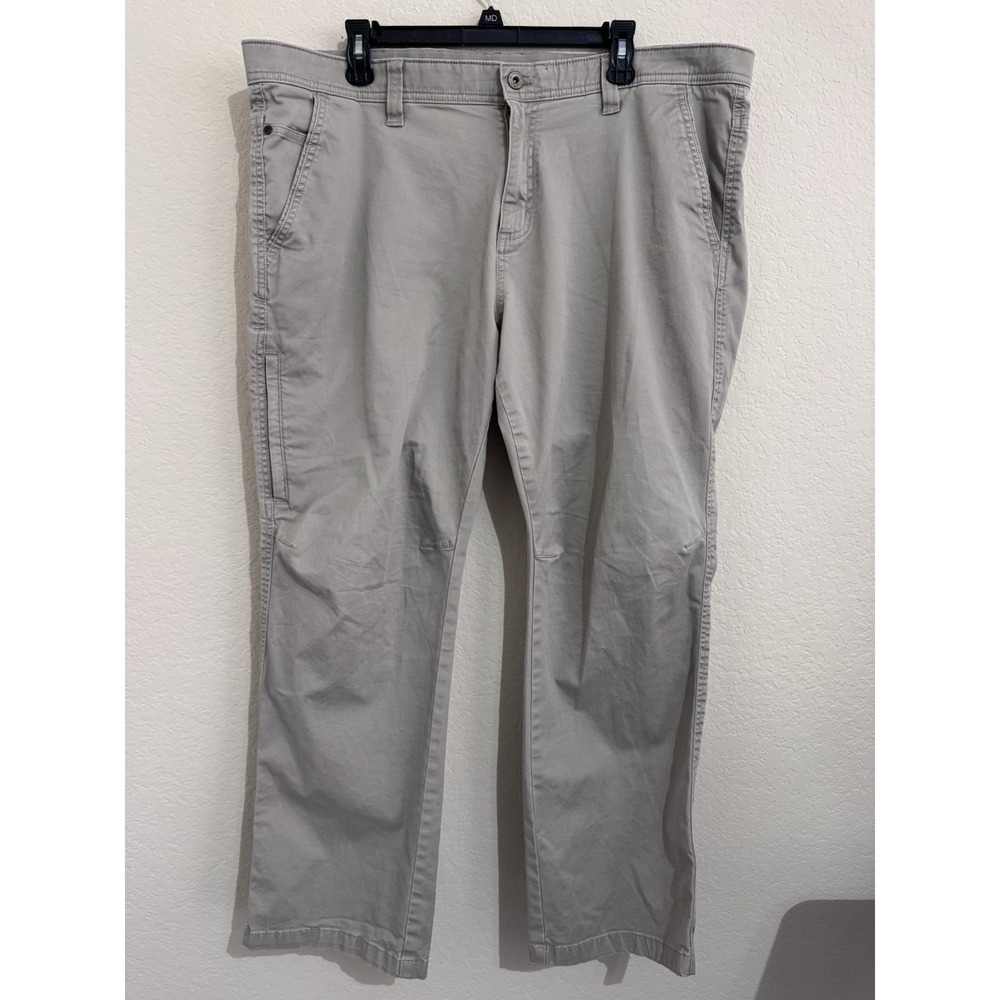 Men's Weatherproof Utility Pants Size 40 X‎ 30 Gray Straight Leg Stretch